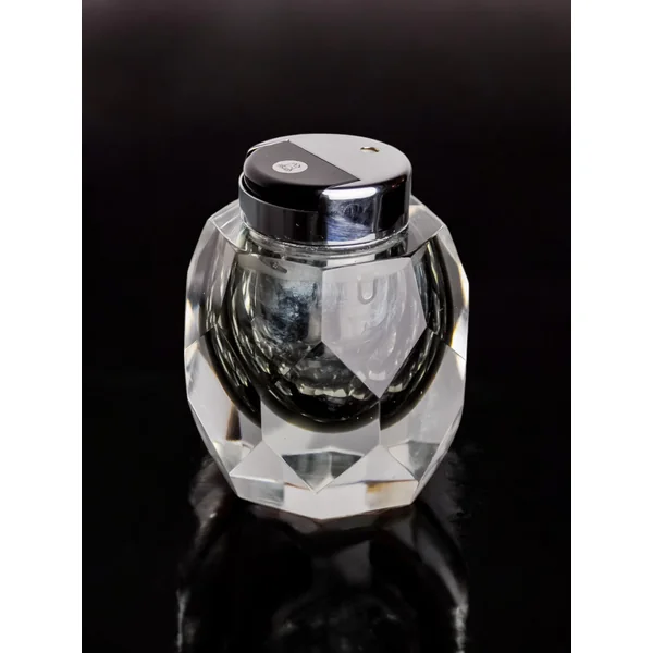 Faceted Sommerso Lighter by Seguso, Murano, Italy, 1970's