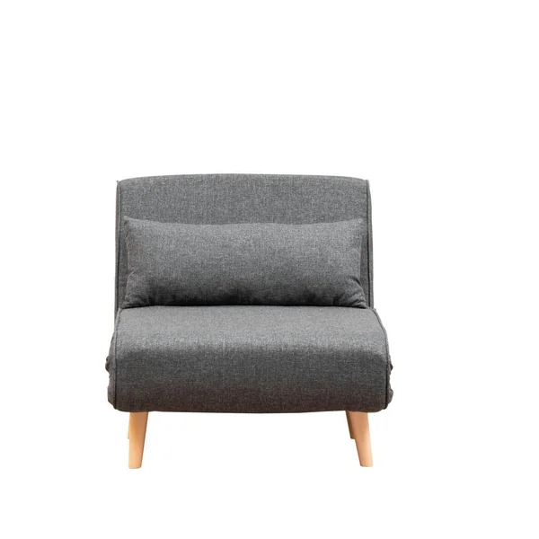 Fauteuil convertible gris chiné, couchage 180 cm COPALA
