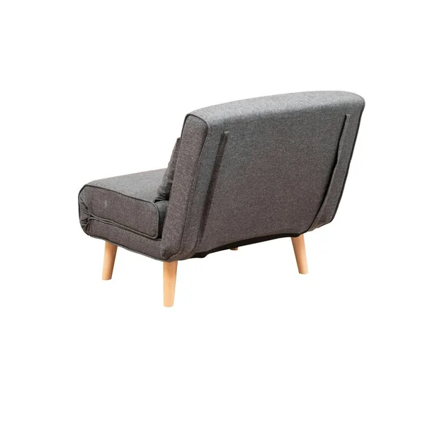 Fauteuil convertible gris chiné, couchage 180 cm COPALA
