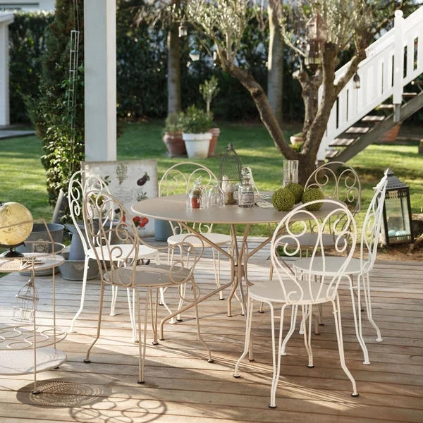 FERMOB Lot de 2 Chaises Empilables Montmartre en Acier - Gris Argile