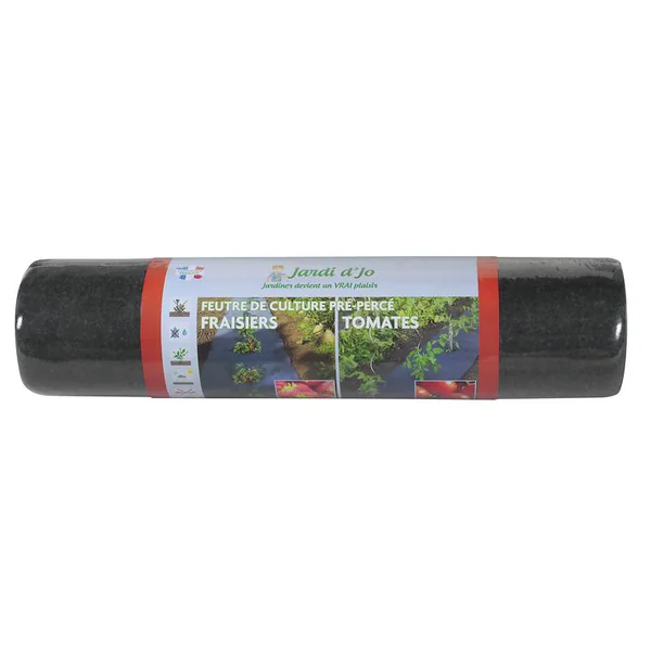Feutre de culture pré-percé fraises et tomates - 5 m
