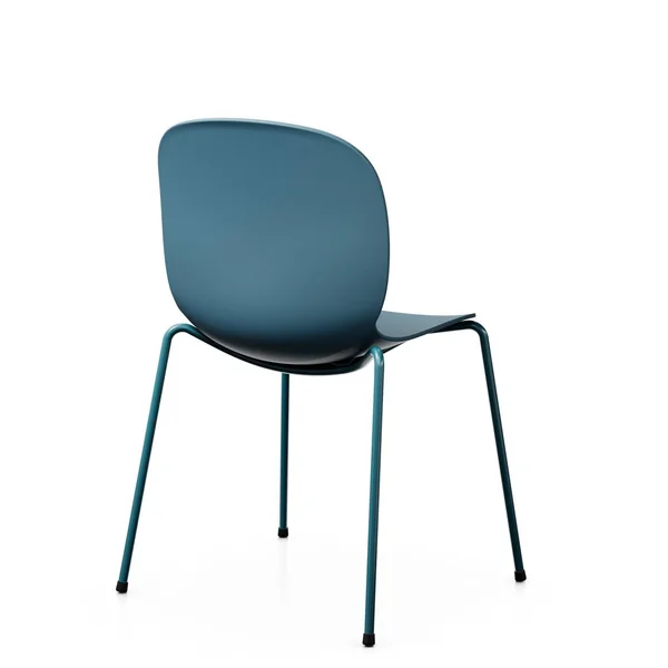 FLOKK Chaise empilable Noor 6050 - Bleu Pétrole