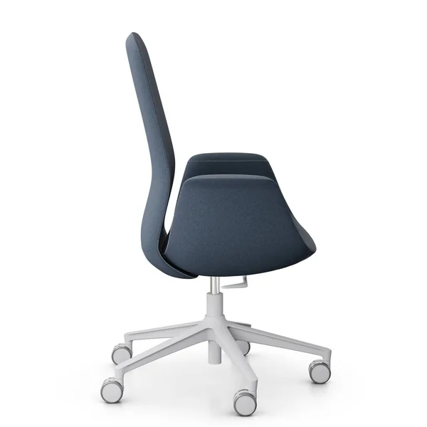 FLOKK Fauteuil de bureau assise ergonomique Ellie Pro 10ST - Bleu Jean - Roulettes pour sol dur
