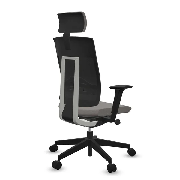 FLOKK Fauteuil de bureau Xenon Net 101SFL - Beige - Roulettes pour sol souple