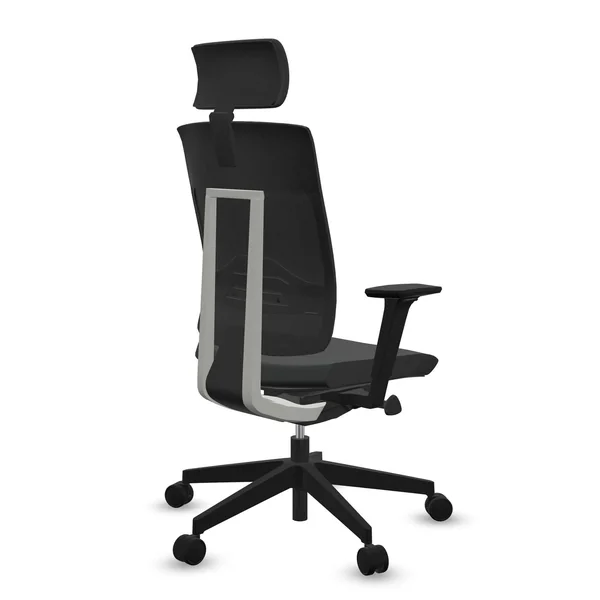 FLOKK Fauteuil de bureau Xenon Net 101SFL - Noir - Roulettes pour sol souple