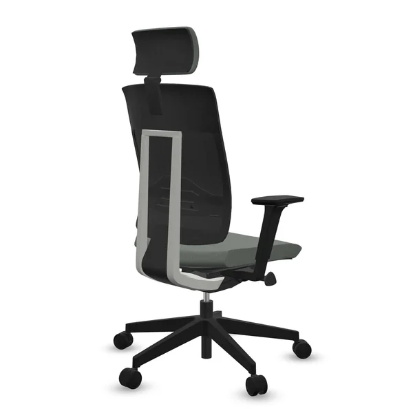 FLOKK Fauteuil de bureau Xenon Net 101SFL - Vert Sauge - Roulettes pour sol dur