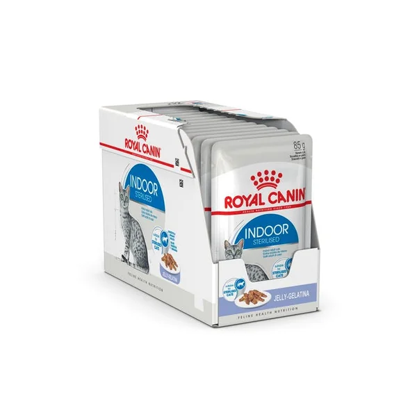 Gelée pour chat stérilisé Indoor 12x85g ROYAL CANIN