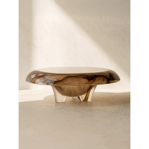 German Art Deco Cloud Glass Bowl around 1930