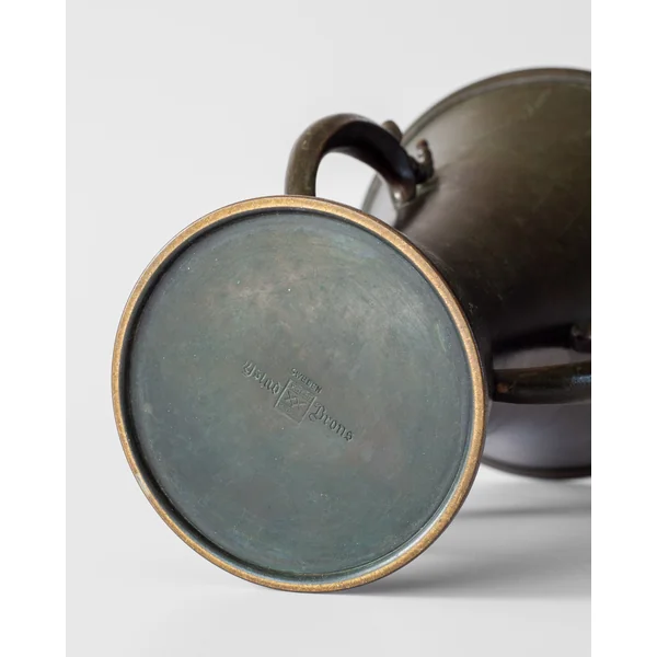 Grace Bronze Vase by Ystad Metall, 1930s