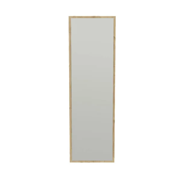 Grand miroir plein pied effet bois style moderne 160 cm CODY