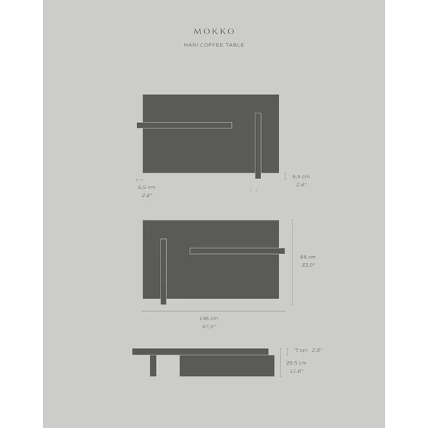 Hari Coffee Table