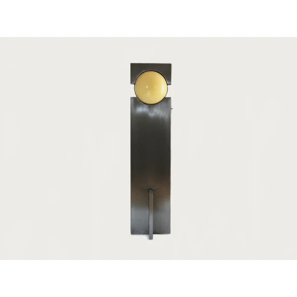 Hero Lamp, Postmodern Floor Lamp in Steel