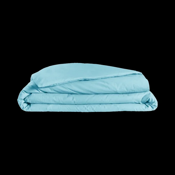 Housse de couette coton lin Valentine - Lichen Bleu - 260 x 240 cm