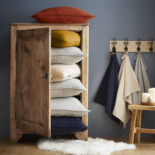 Housse de couette flanelle de coton (280 x 240 cm) Nina Beige