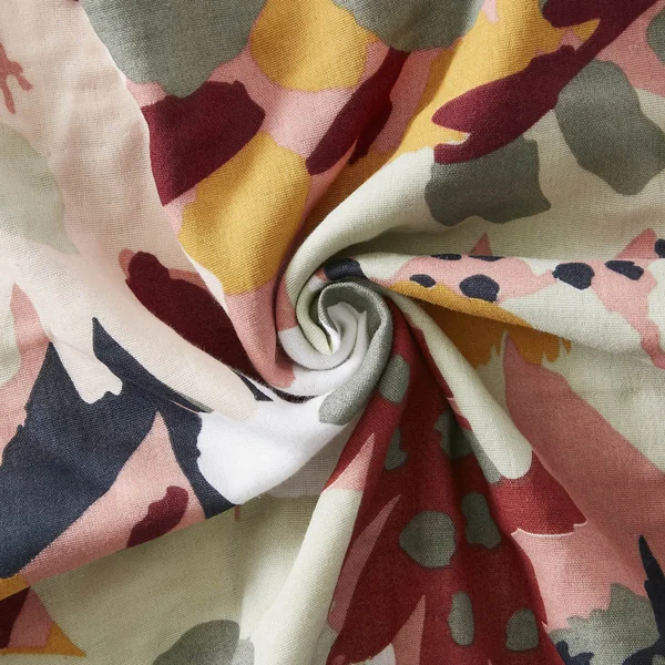 Housse de couette gaze de coton (240 x 220 cm) Azel Multicolore