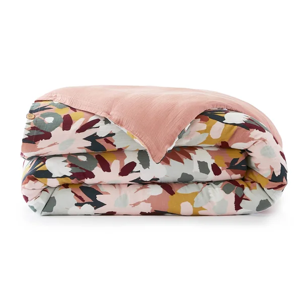 Housse de couette gaze de coton (240 x 220 cm) Azel Multicolore