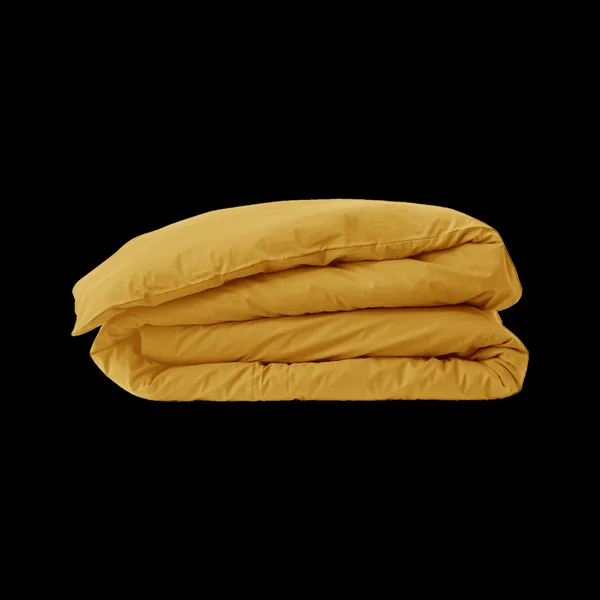 Housse de couette percale bio Elise - Achillée - 140 x 200 cm