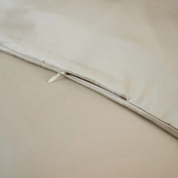 Housse de couette satin de bambou (280 x 240 cm) Sienna Beige