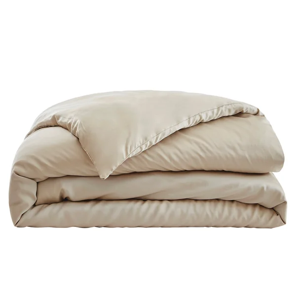 Housse de couette satin de bambou (280 x 240 cm) Sienna Beige