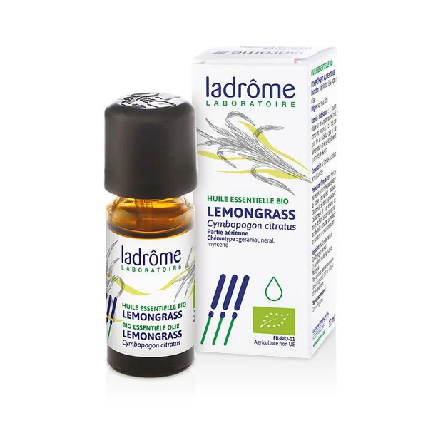 Huile essentielle bio de Citronnelle Ladrôme - 10 ml