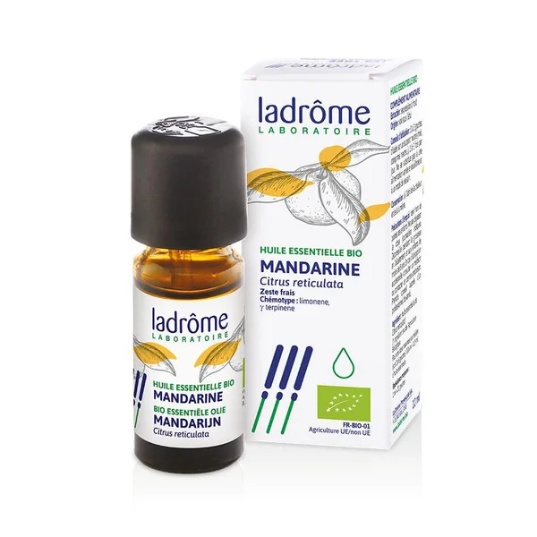 Huile essentielle bio de Mandarine Ladrôme - 10 ml