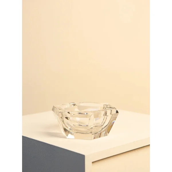 Italian "Diamant" Ashtray in 60's Crystal