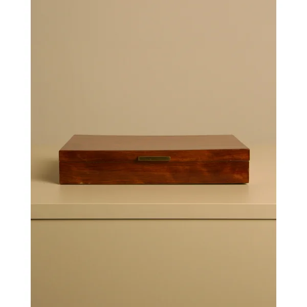 Italian Lacquered Wooden Box 1960s