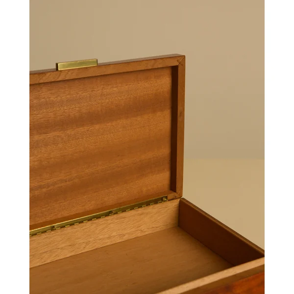 Italian Lacquered Wooden Box 1960s