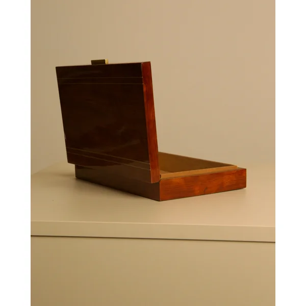 Italian Lacquered Wooden Box 1960s