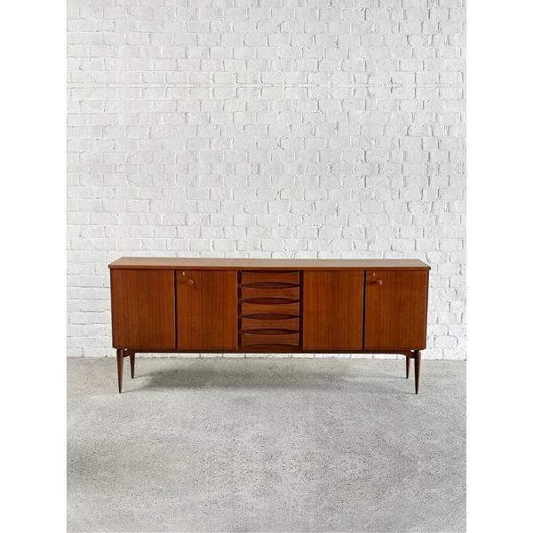 Italian Modernist Teak Sideboard, Vittorio Dassi, 1960's