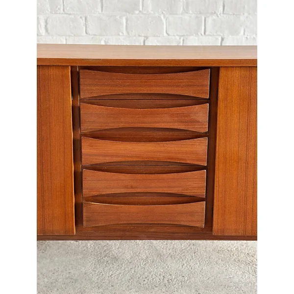 Italian Modernist Teak Sideboard, Vittorio Dassi, 1960's