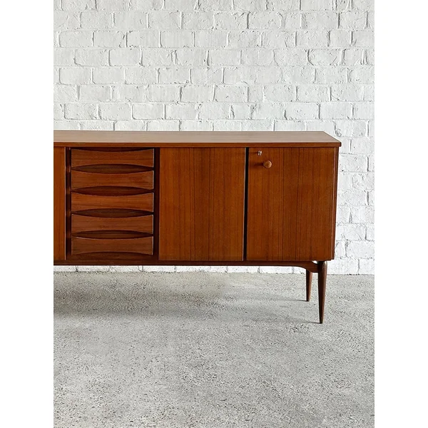 Italian Modernist Teak Sideboard, Vittorio Dassi, 1960's