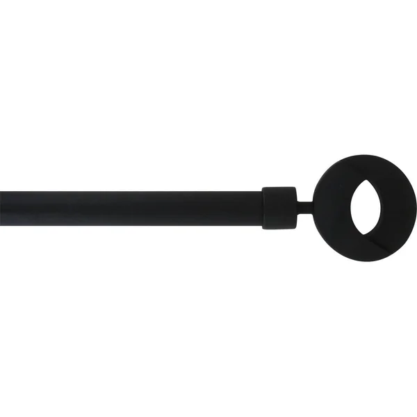 KIT EXTENSIBLE 120 A 210CM D.19CM EMBOUT NEW LOOK NOIR MAT
