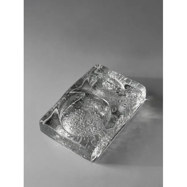 Kosta Boda Mid-Century Massive Glass Ashtray