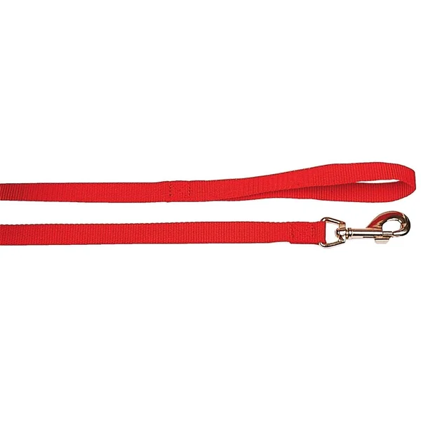 Laisse nylon - 25mm - longueur 1m - Rouge