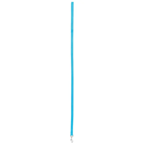 Laisse nylon - 40mm - Longueur 60cm - Turquoise