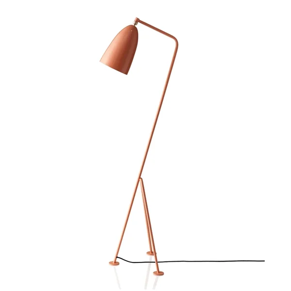 Lampadaire GRÄSHOPPA Rouge vintage GUBI