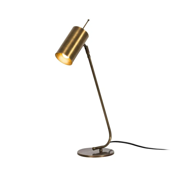 Lampe de table vintage, abat-jour tube orientable SFAX