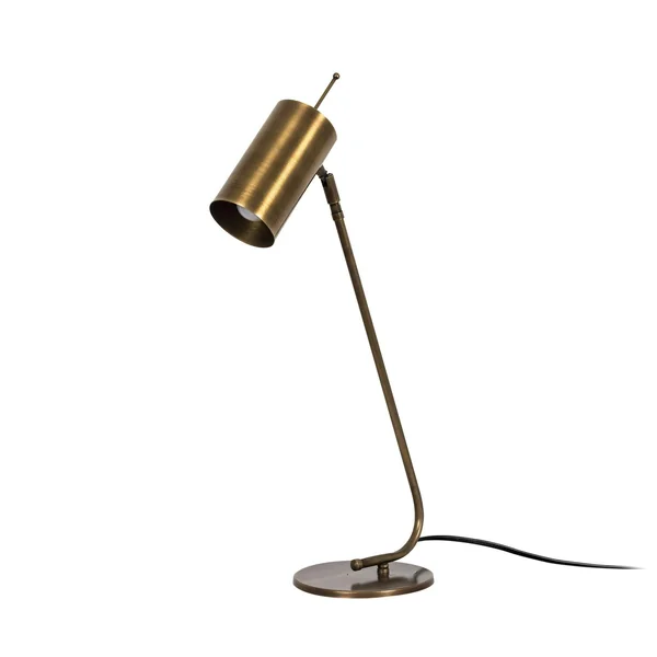 Lampe de table vintage, abat-jour tube orientable SFAX