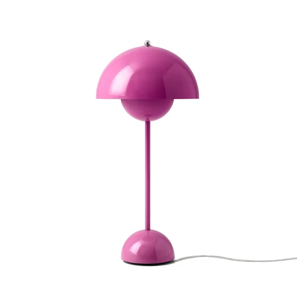 Lampe à poser FLOWERPOT VP3 Rose acidulé AND TRADITION