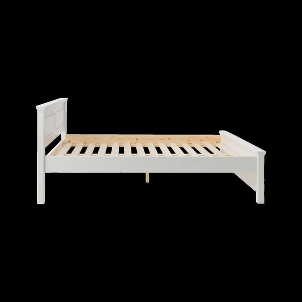 Lit bois massif avec tiroir de rangement en option Théa - 140 x 190 cm
