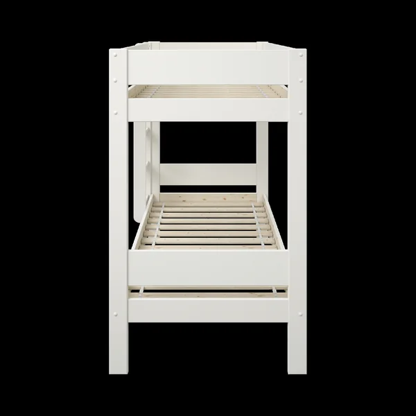 Lits superposés avec tiroir en option bois massif Tommy - Blanc