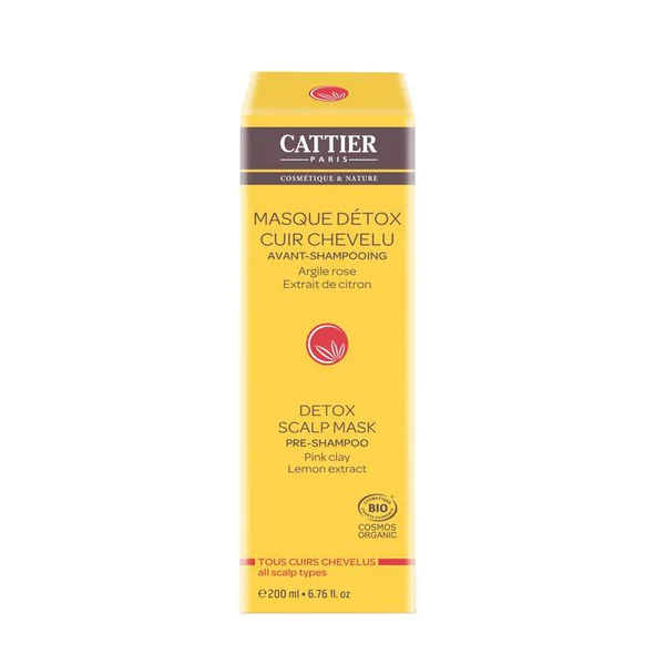 Masque réparateur pour cheveux secs bio en pot de 200 ml