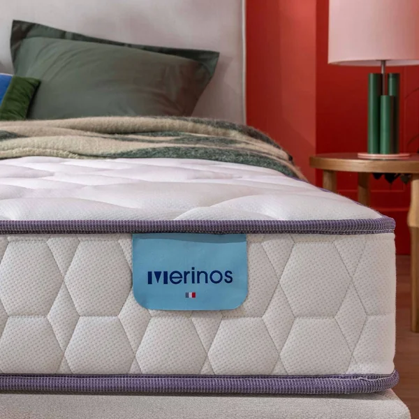MERINOS Matelas latex 19 cm Happy Lit - 120 x 190 cm
