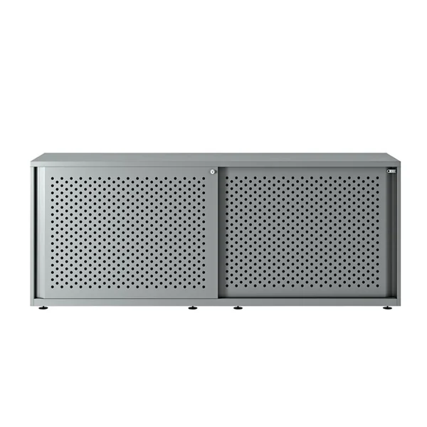 Meuble de rangement GLIDE L 200 Gris Silver BISLEY
