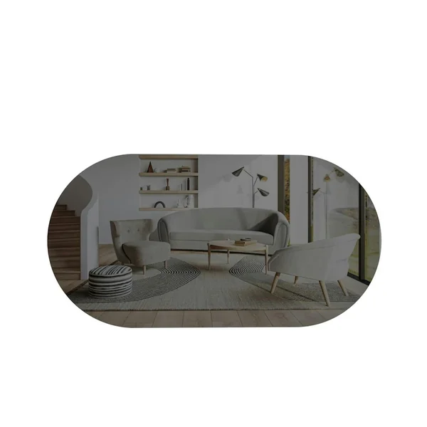 Miroir salle de bains ovale fumé, bordure dorée 85 cm CODY