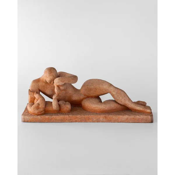 Modernist Terracotta Sculpture by Bengt Amundin, 1950s