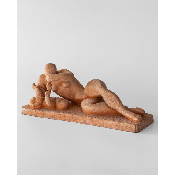 Modernist Terracotta Sculpture by Bengt Amundin, 1950s