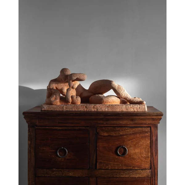 Modernist Terracotta Sculpture by Bengt Amundin, 1950s