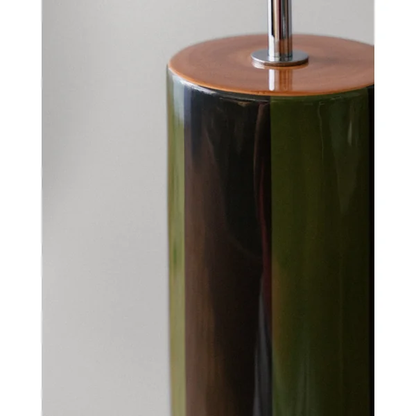 "Ombrellina" Table Lamp - Dill Pickle & Faded Black